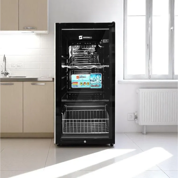 Sayona Glass Door Fridge 109L