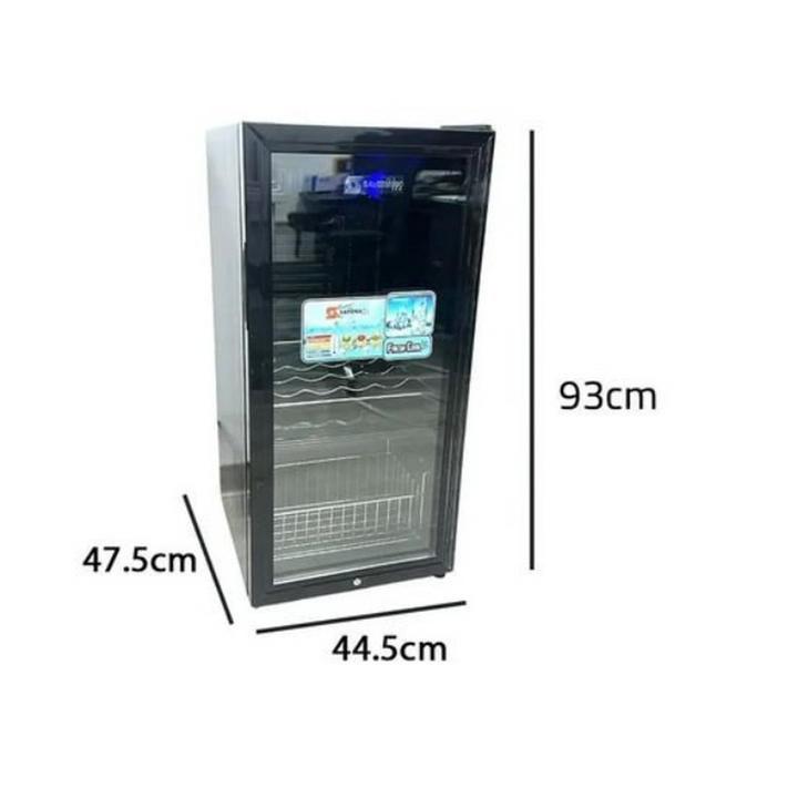 Sayona Glass Door Fridge 109L