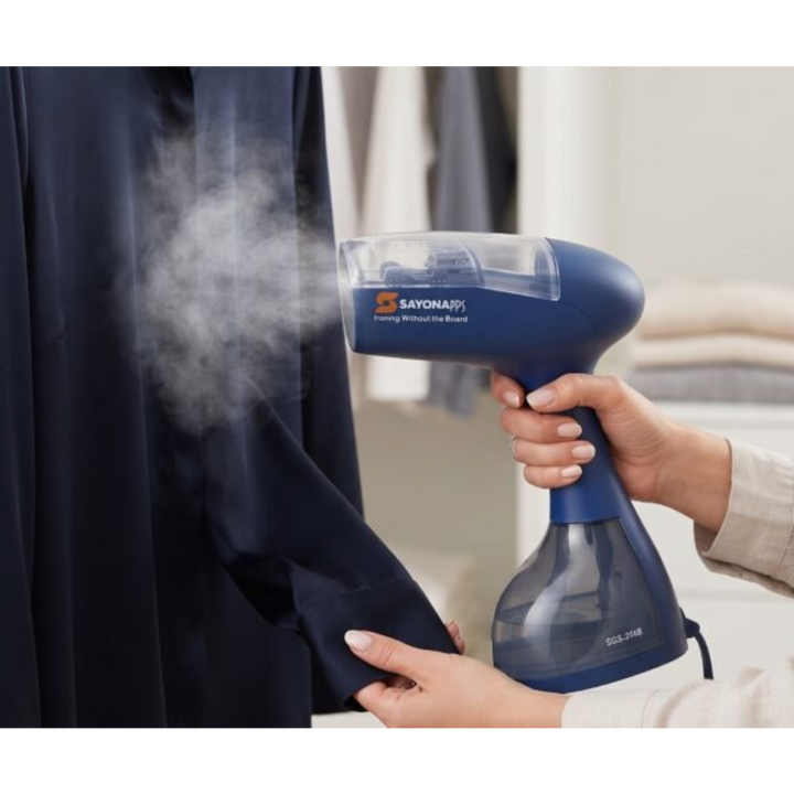 Sayona Handheld Garment Steamer with Suction Function