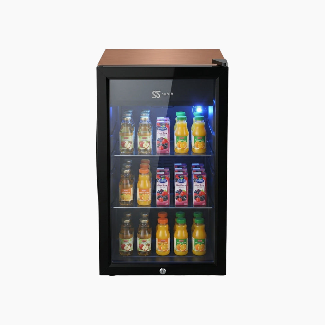 Sayona Mini Bar Fridge 73L Glass Door