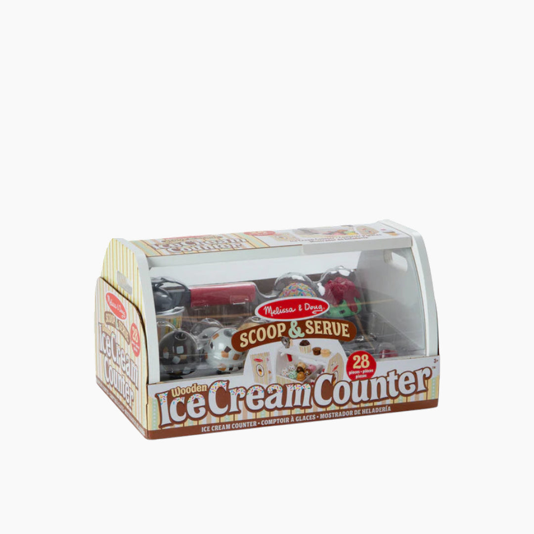 Melissa &amp; Doug Scoop &amp; Serve Ice Cream Counter