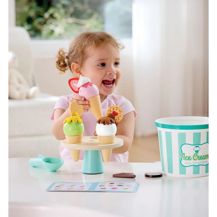 Hape Scoop &amp; Serve Ice Cream Set