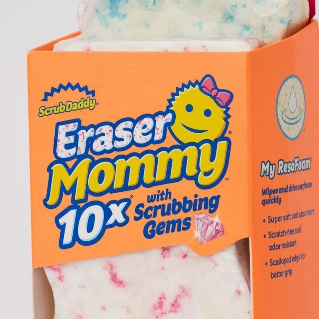 Scrub Daddy Eraser Mommy Sponge