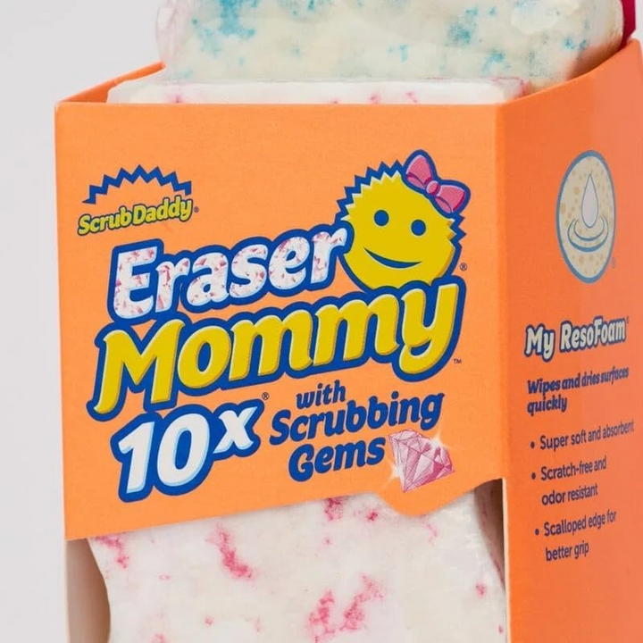 Scrub Daddy Eraser Mommy Sponge