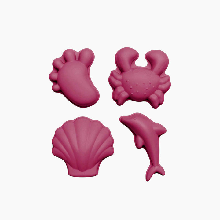 Scrunch Sand Moulds - 4 Pieces