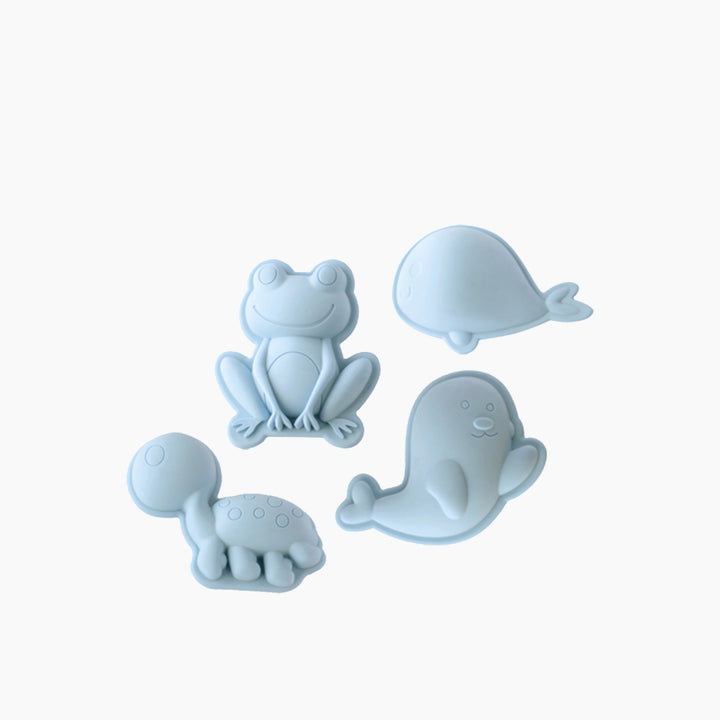 Scrunch Sand Moulds - 4 Pieces