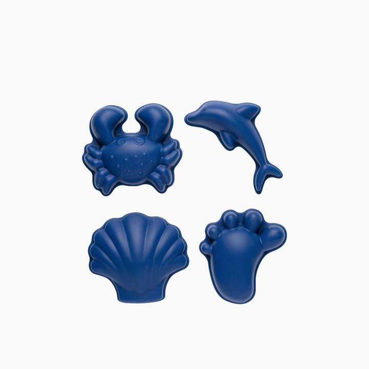 Scrunch Sand Moulds - 4 Pieces