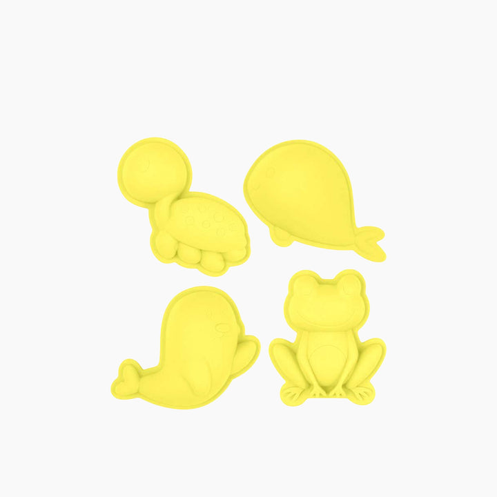 Scrunch Sand Moulds - 4 Pieces
