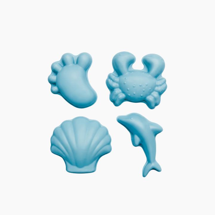 Scrunch Sand Moulds - 4 Pieces