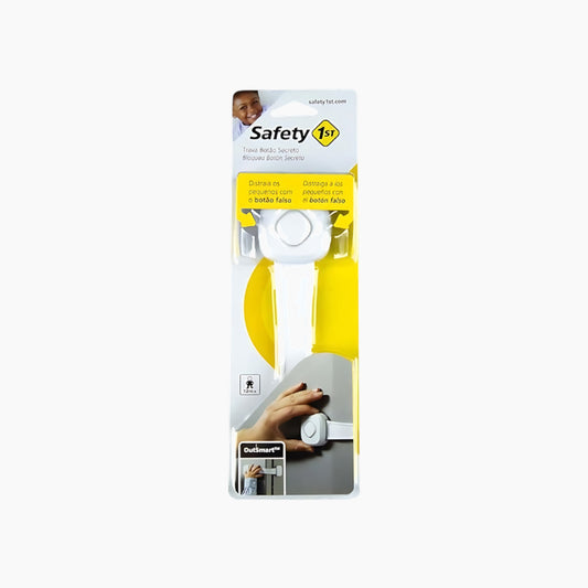 قفل الزر السري Safety 1St أبيض