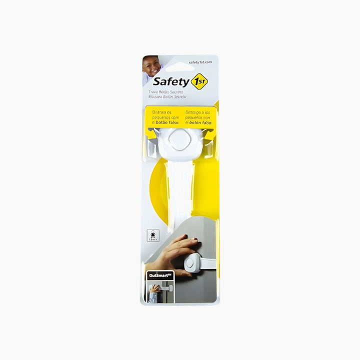 قفل الزر السري Safety 1St أبيض