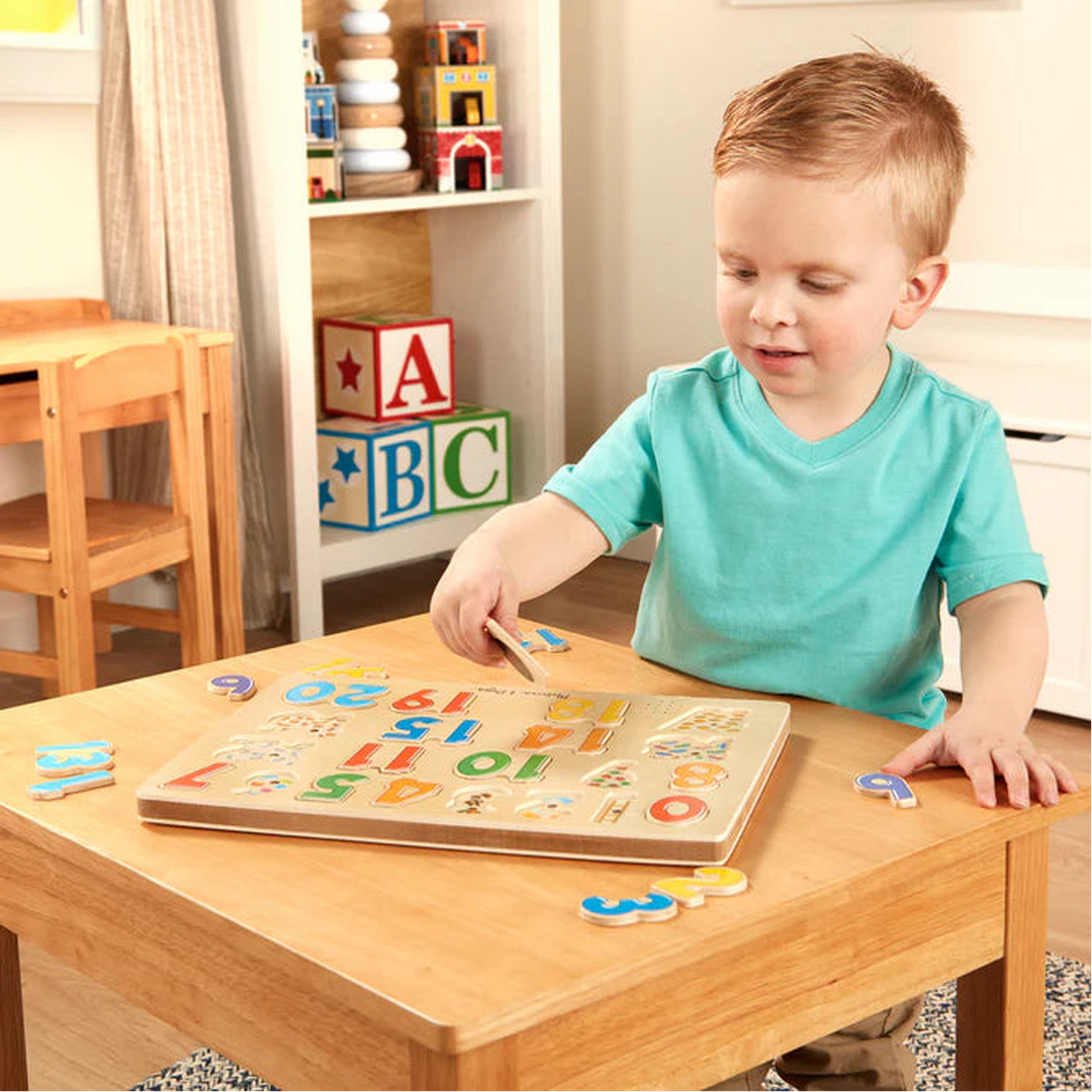 Melissa &amp; Doug See &amp; Hear Sound Puzzle - Numbers