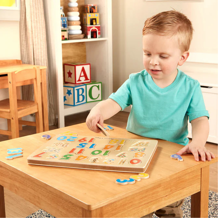 Melissa &amp; Doug See &amp; Hear Sound Puzzle - Numbers