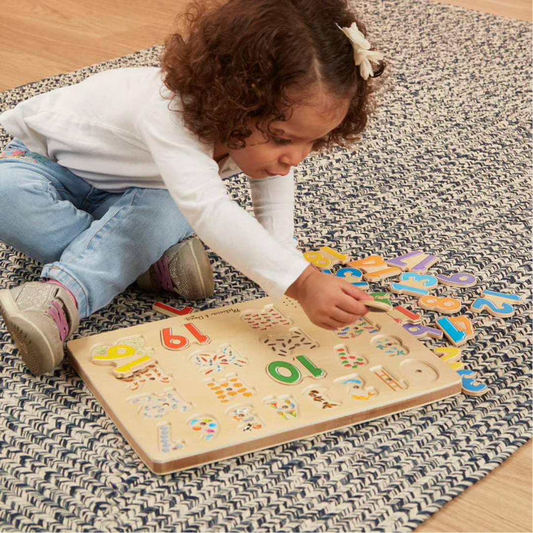 Melissa &amp; Doug See &amp; Hear Sound Puzzle - Numbers