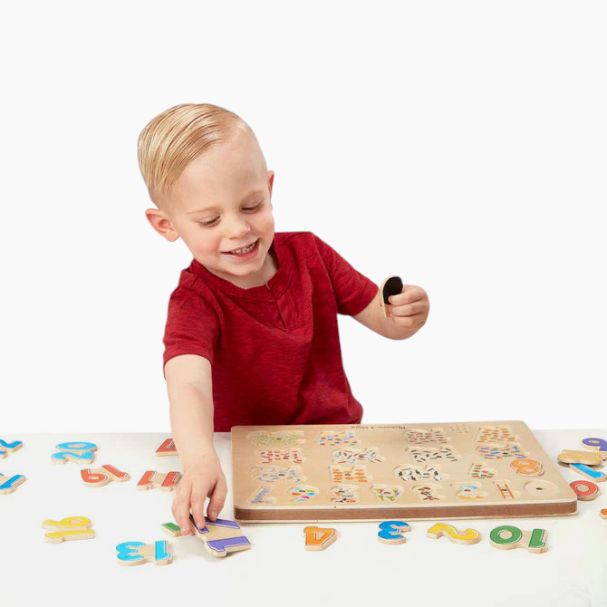 Melissa &amp; Doug See &amp; Hear Sound Puzzle - Numbers