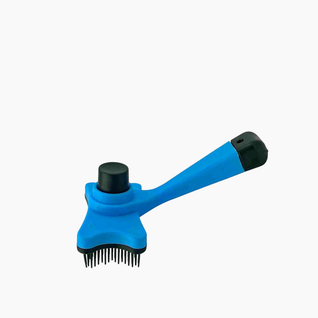 Pet Village Self-Cleaning Retractable Grooming Brush