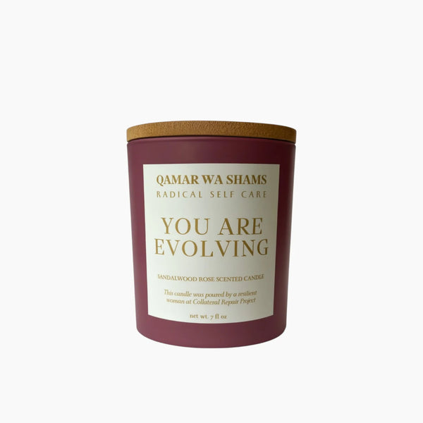 Self Care Candle Sandalwood Rose