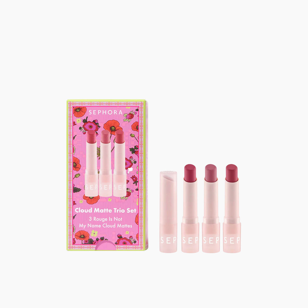 Sephora Cloud Matte Lipstick Trio Set