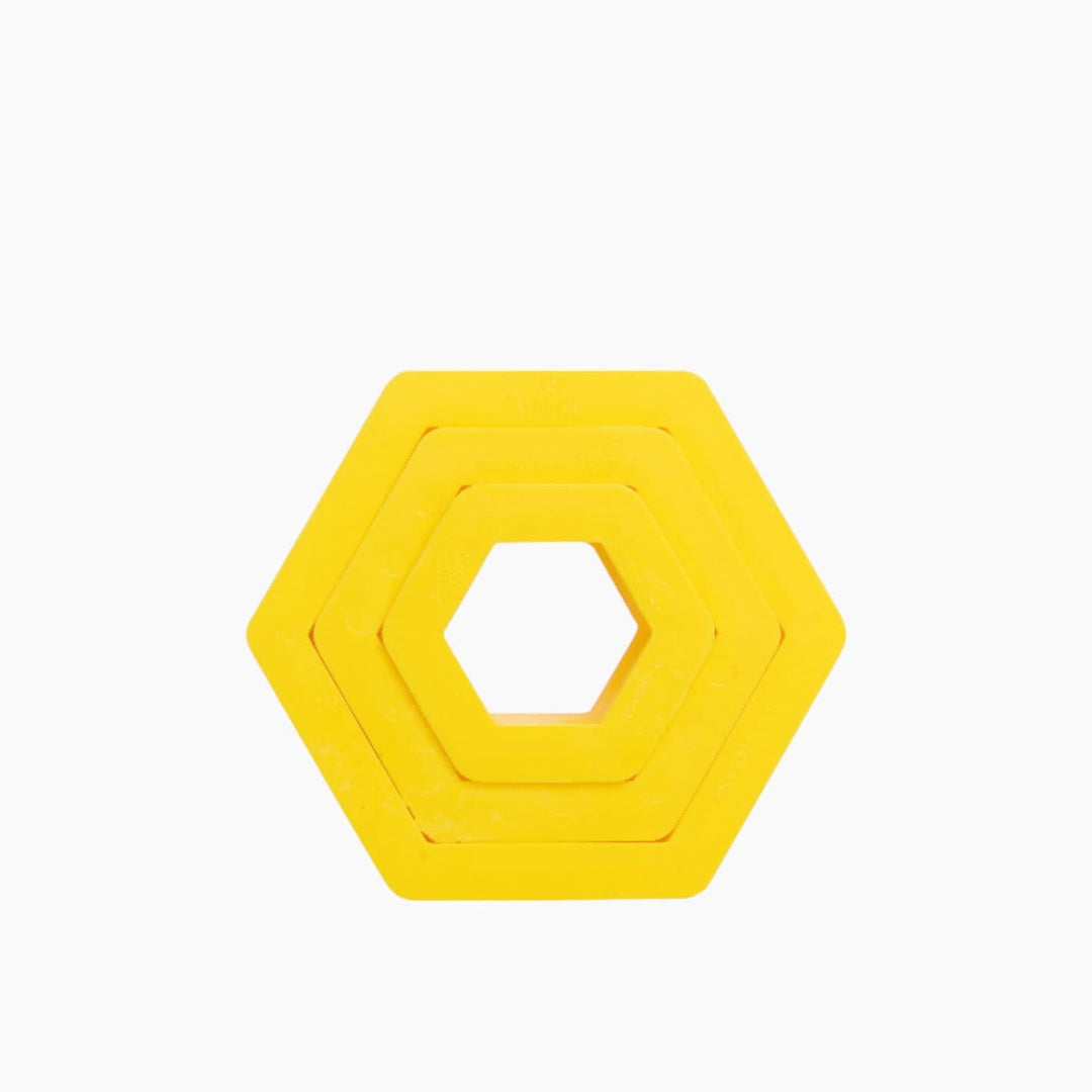 Decora Set 3 Hexagon Cookie Cutters - HUNA