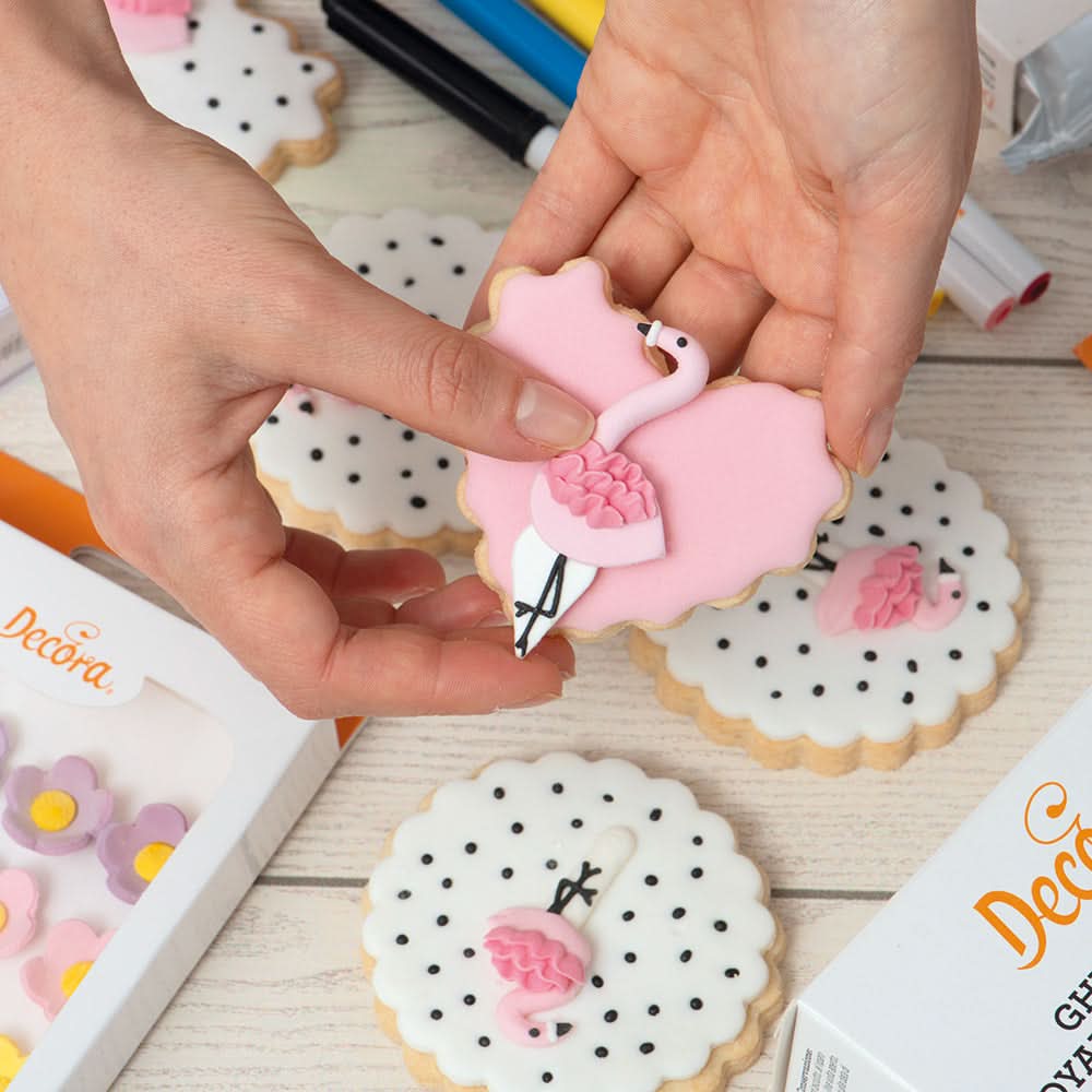 Decora Set 4 Scalloped Heart Cookie Cutters - HUNA
