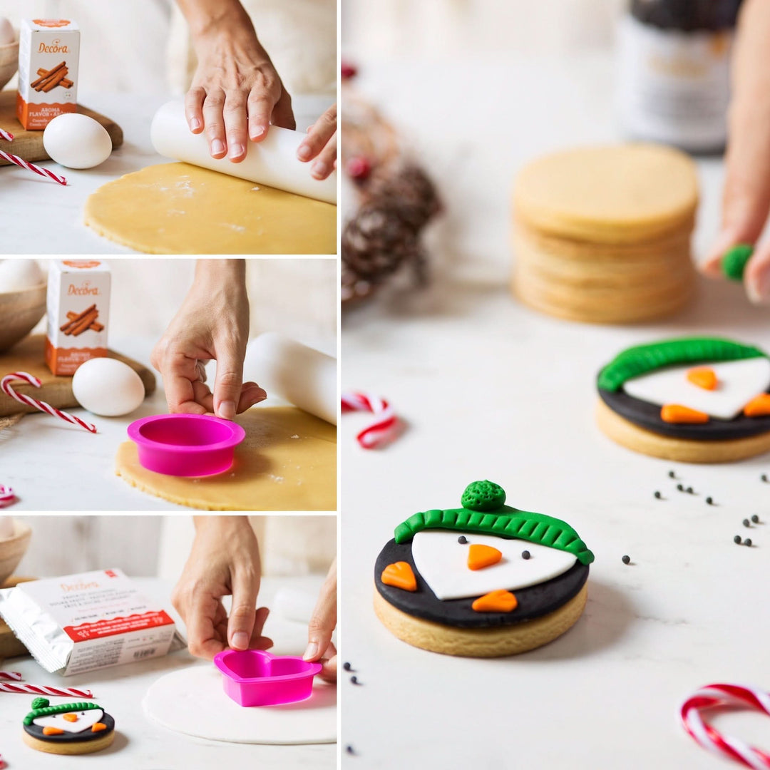 Decora Set of 6 Round Cookie Cutters - HUNA