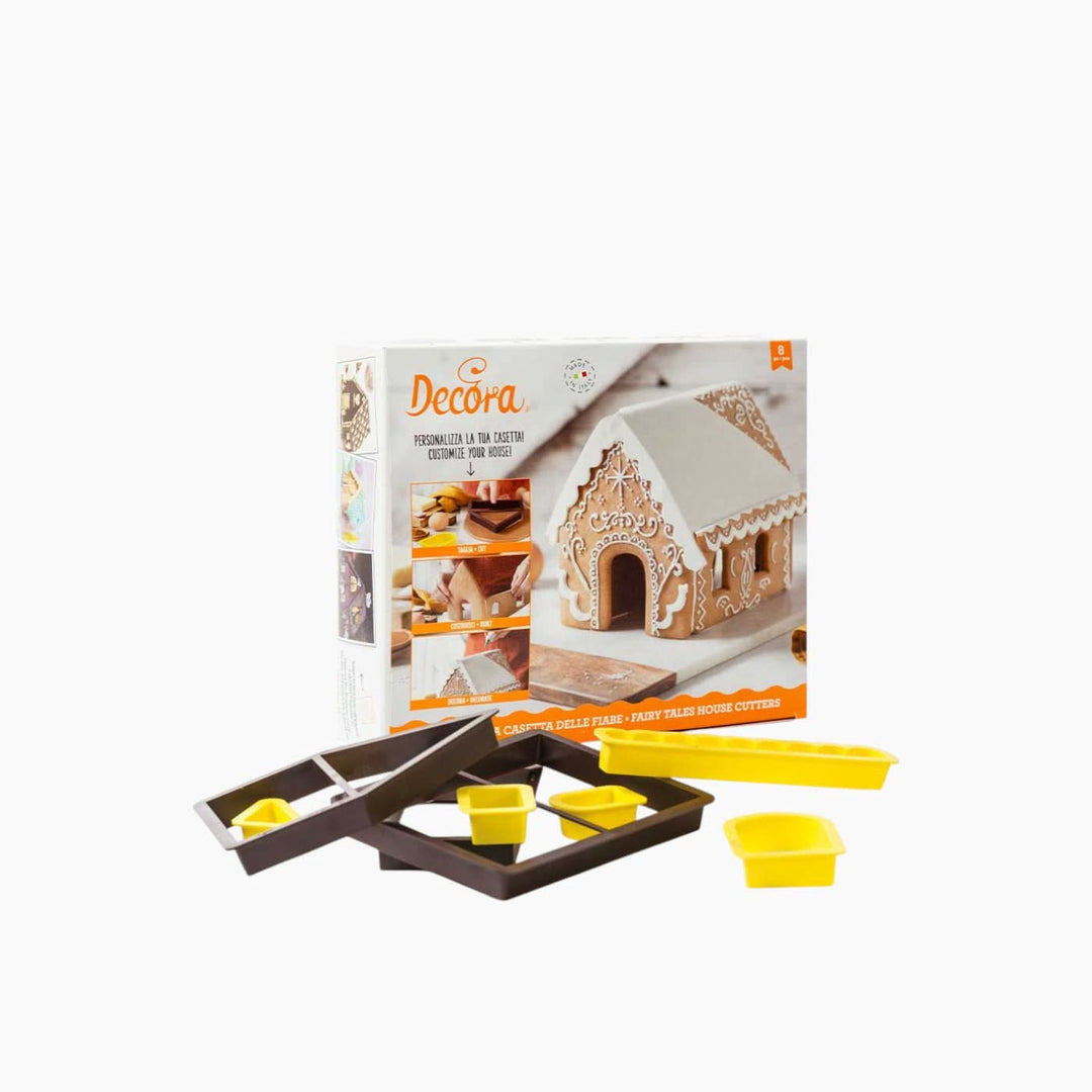 Decora Set 8 Cutters House - HUNA