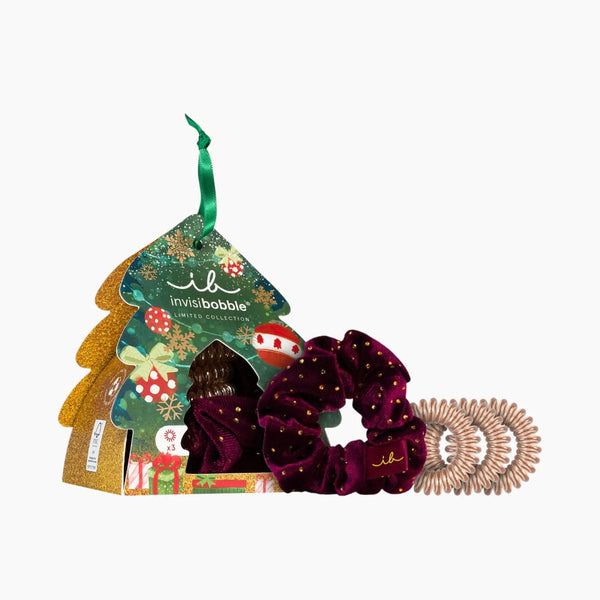 Set Holidays Good Things Come in Trees 4 Pieces