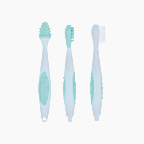 Set of 3 Toothbrush & Bag