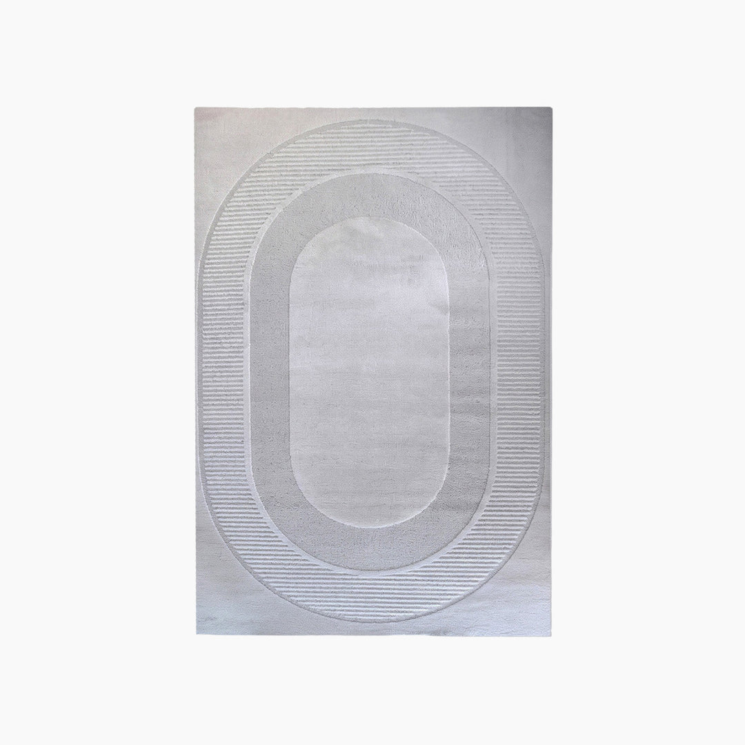 Shaded Geometric Pattern Rug