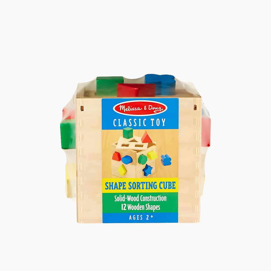 Melissa &amp; Doug Shape Sorting Cube Toy