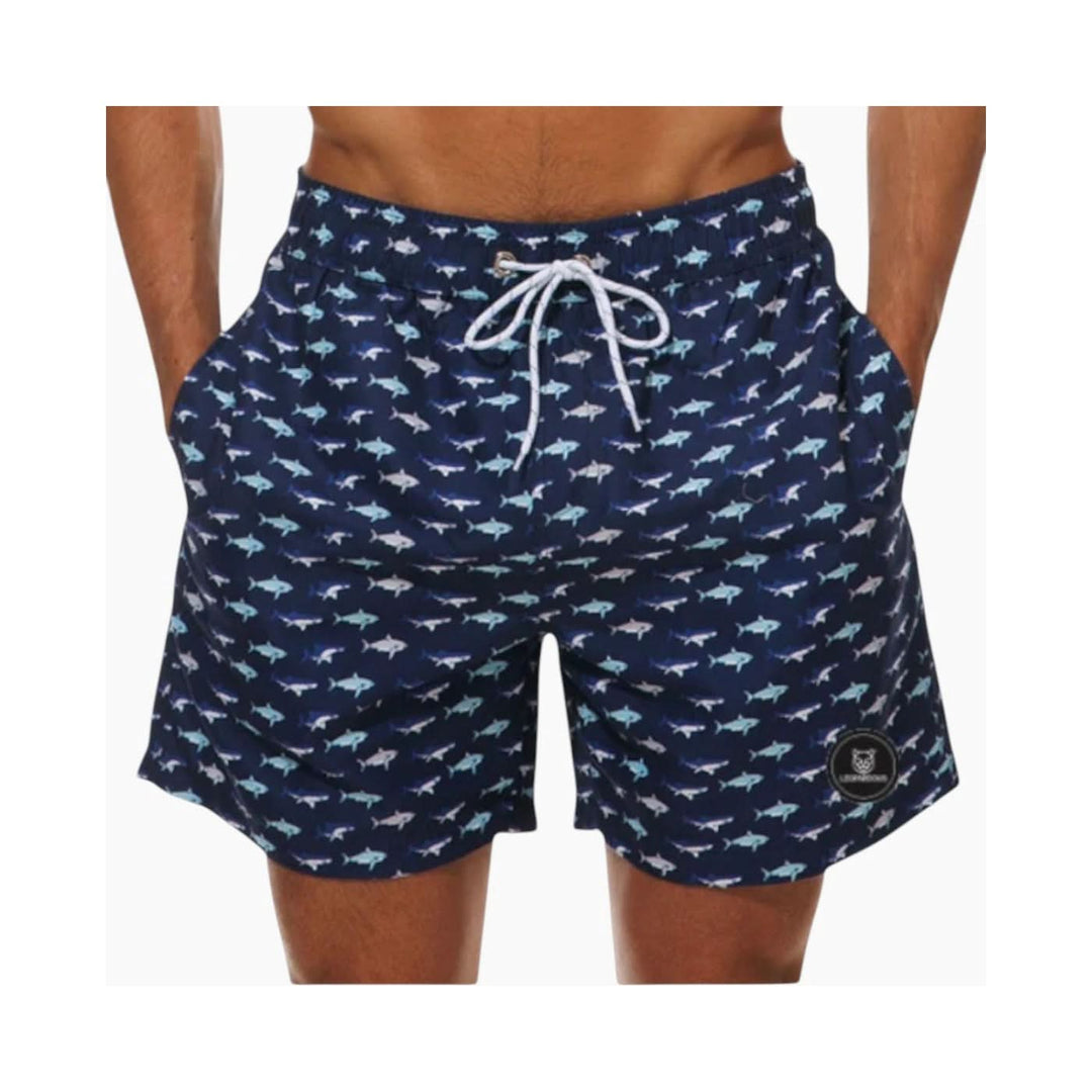 Leopardous Swimming Shorts