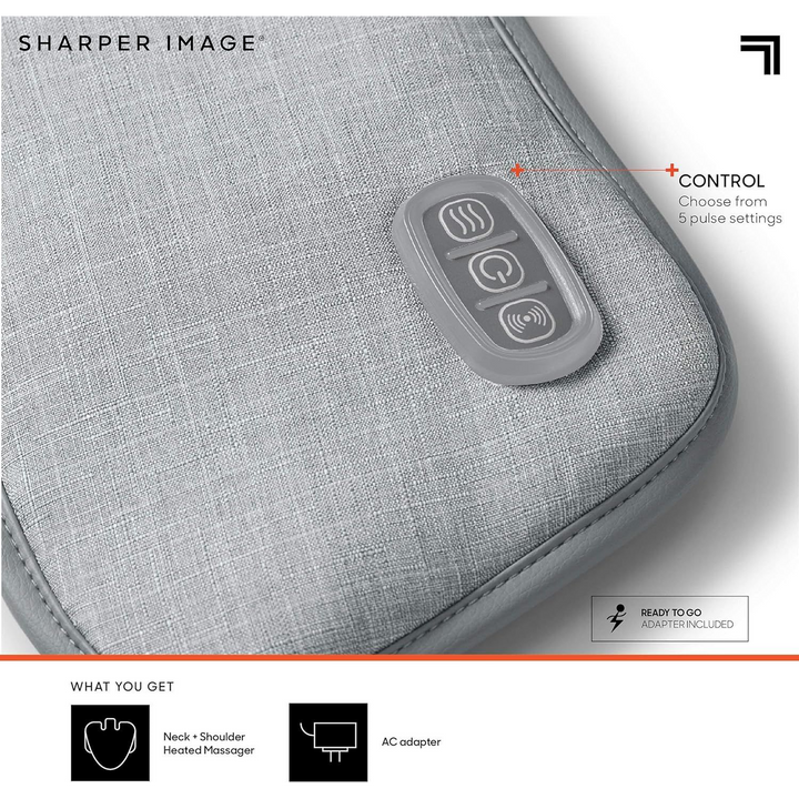 Sharper Image Neck and Shoulder Massager with Heat