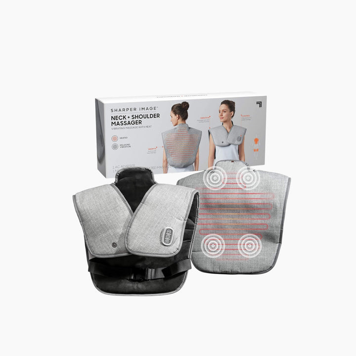 Sharper Image Neck and Shoulder Massager with Heat