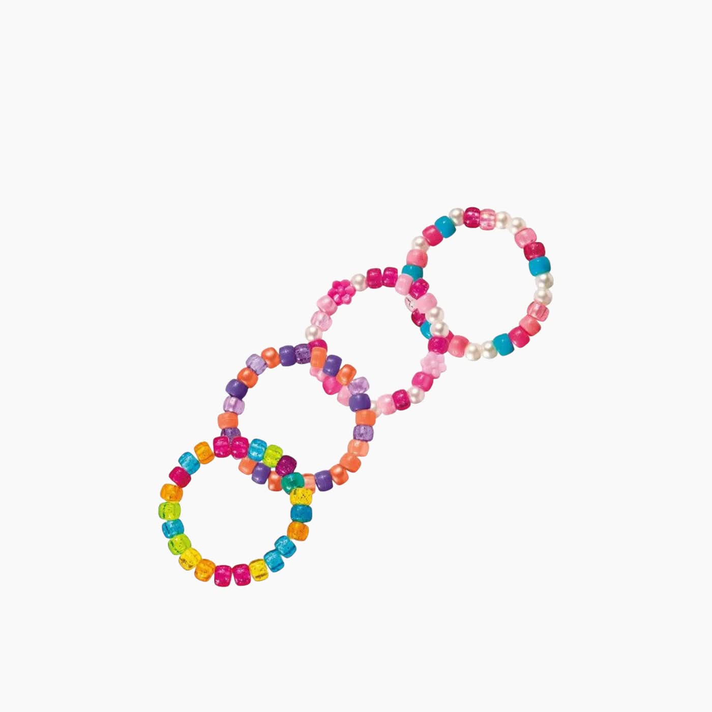 Cra-Z-Art Shimmer 'N Sparkle 2 في 1 Spin & Bead Friendship Studio Cra-Z-Art Shimmer 'N Sparkle 2 في 1 Spin & Bead Friendship Studio