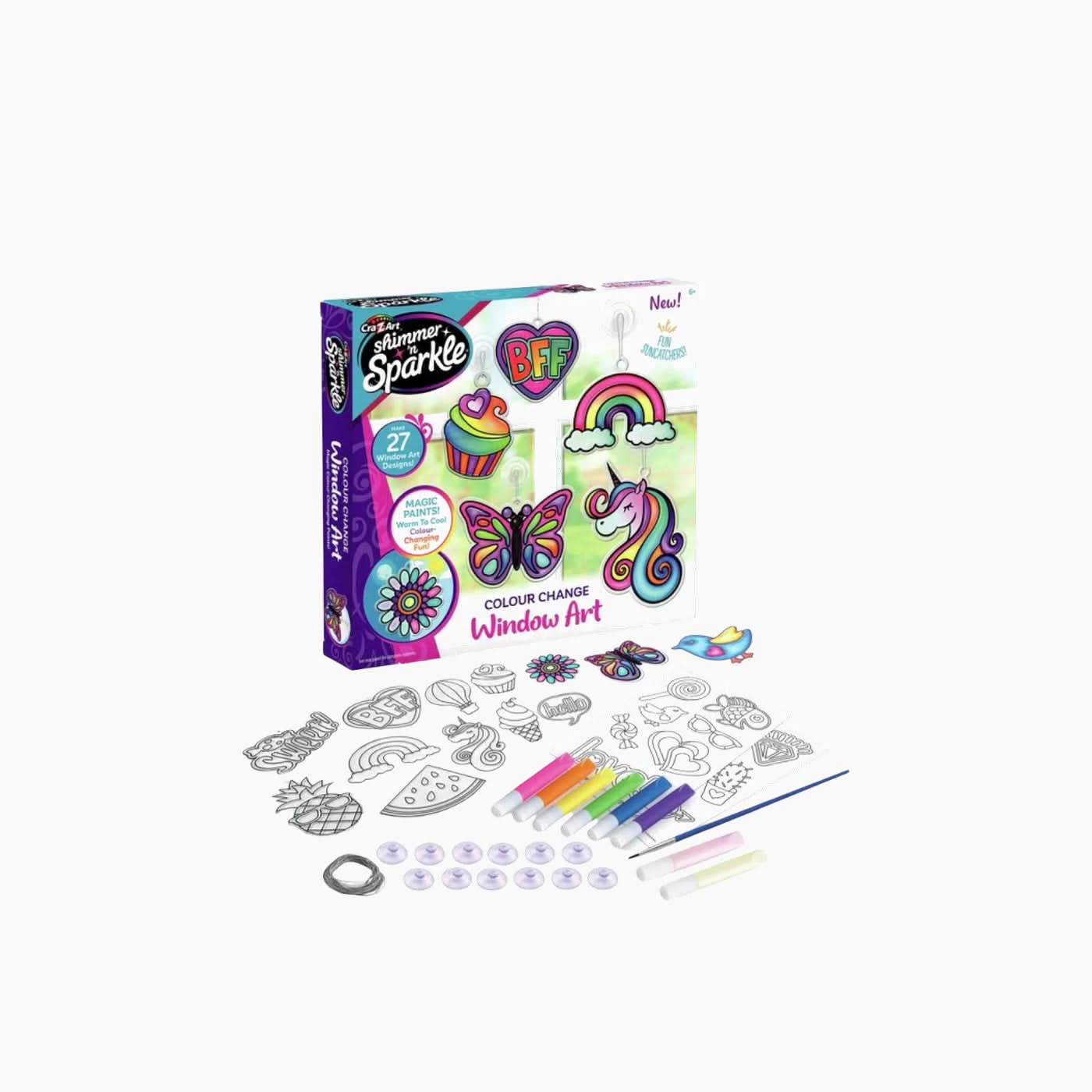 Cra-Z-Art Shimmer 'N Sparkle Window Art