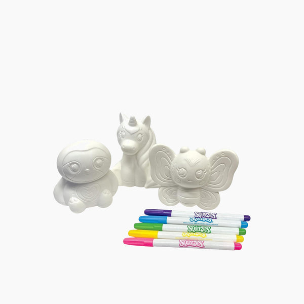 Cra-Z-Art Shimmer 'N Sparkle Color Your Own Squeezie Fun