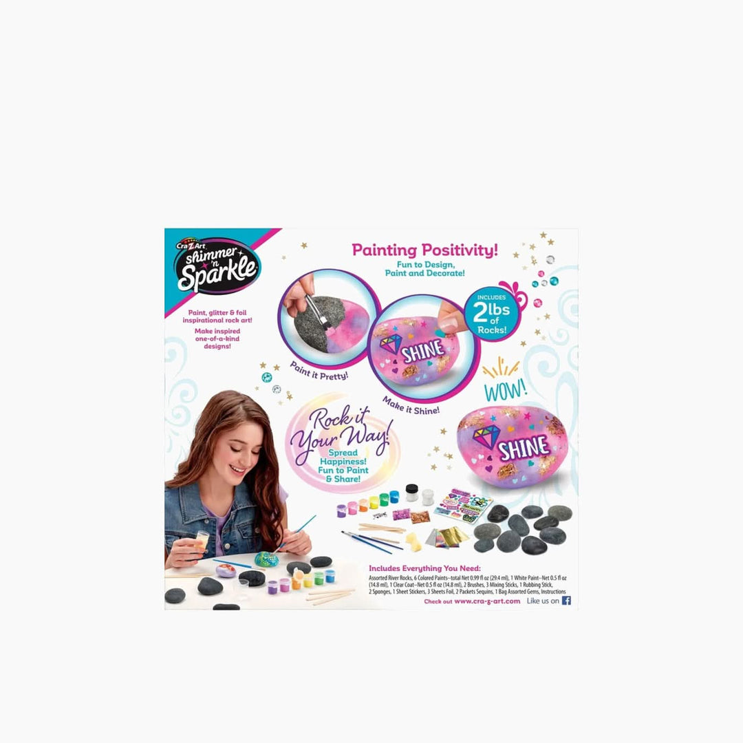 مجموعة فن الصخور الملهمة Cra-Z-Art Shimmer &