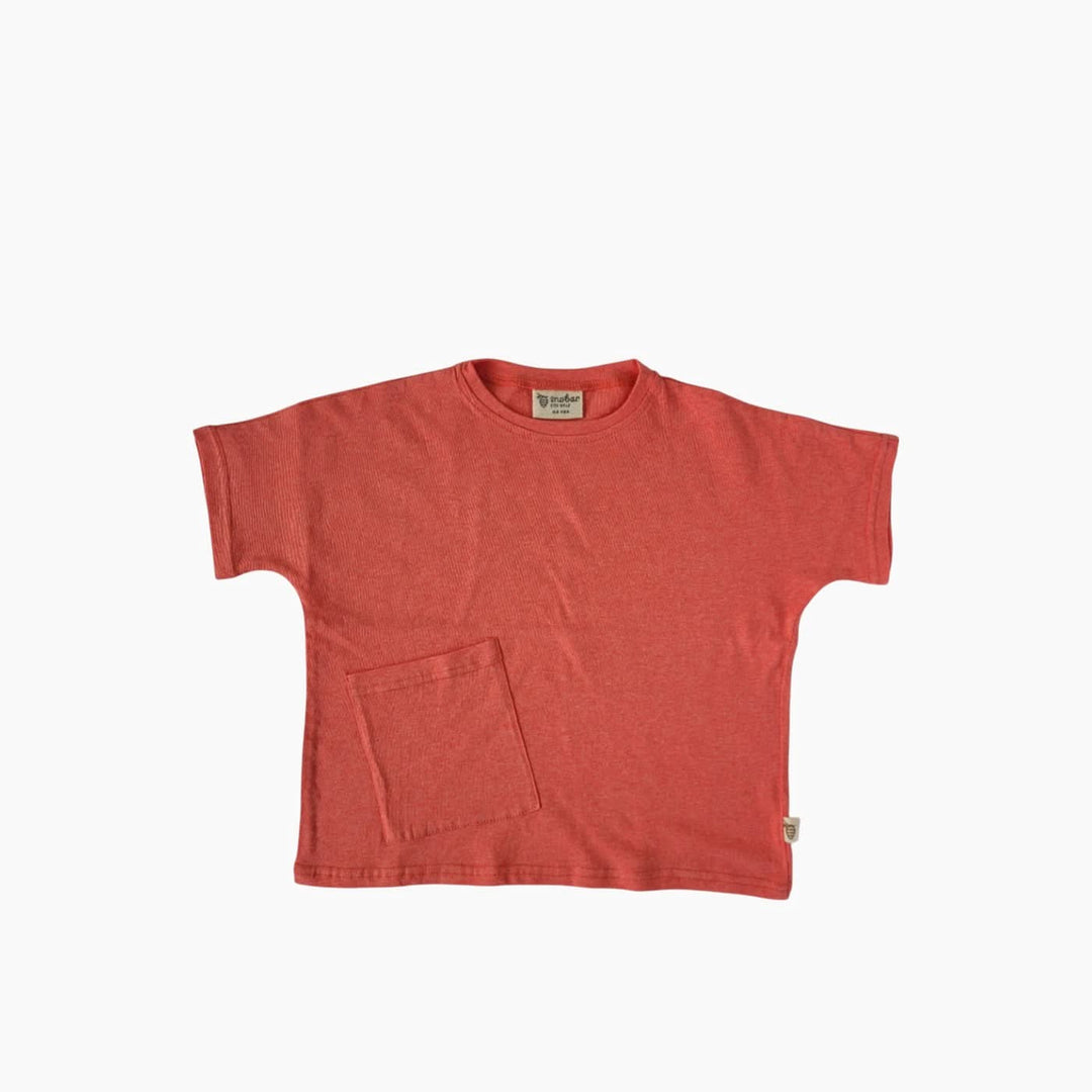 Little Nest Short Sleeve Pocket Tee
