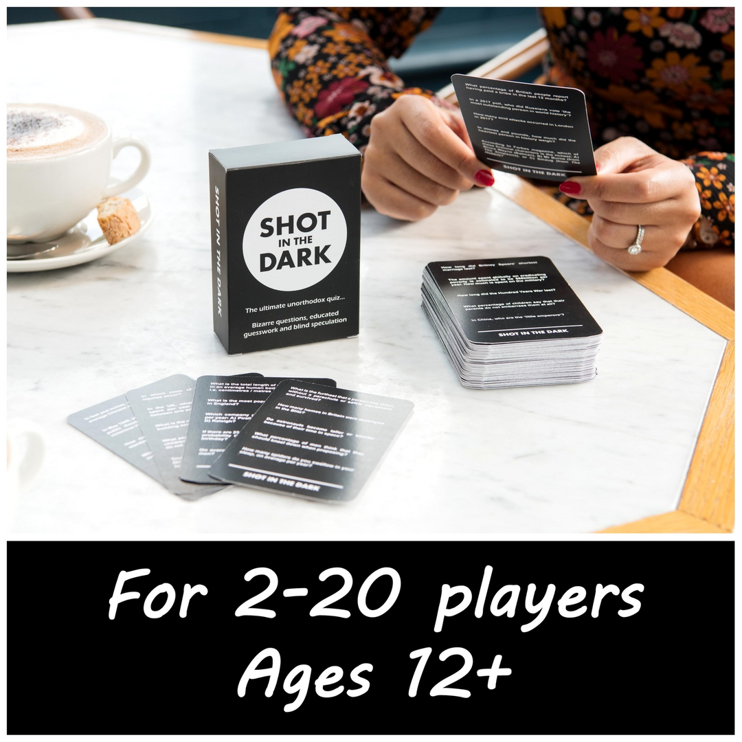 Shot In The Dark Card Game
