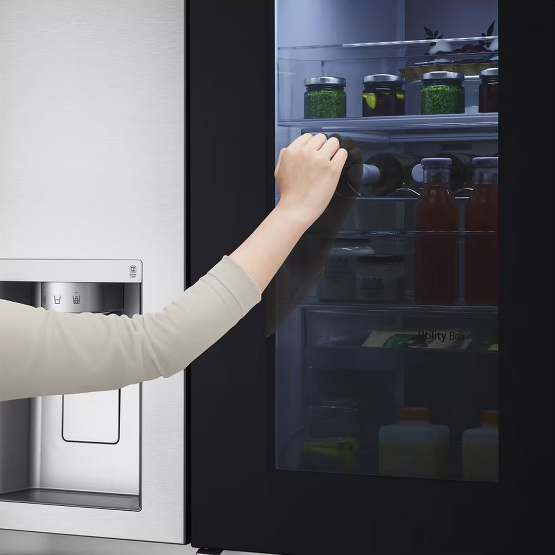 LG Side By Side Refrigerator 598L HygieneFRESH+ Silver