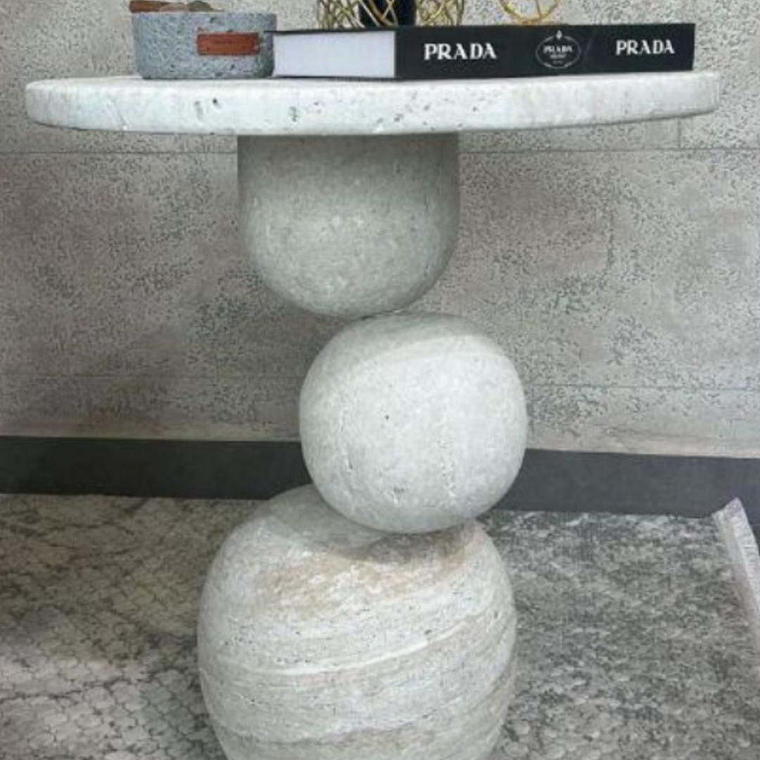 Stacked Sphere Side Table