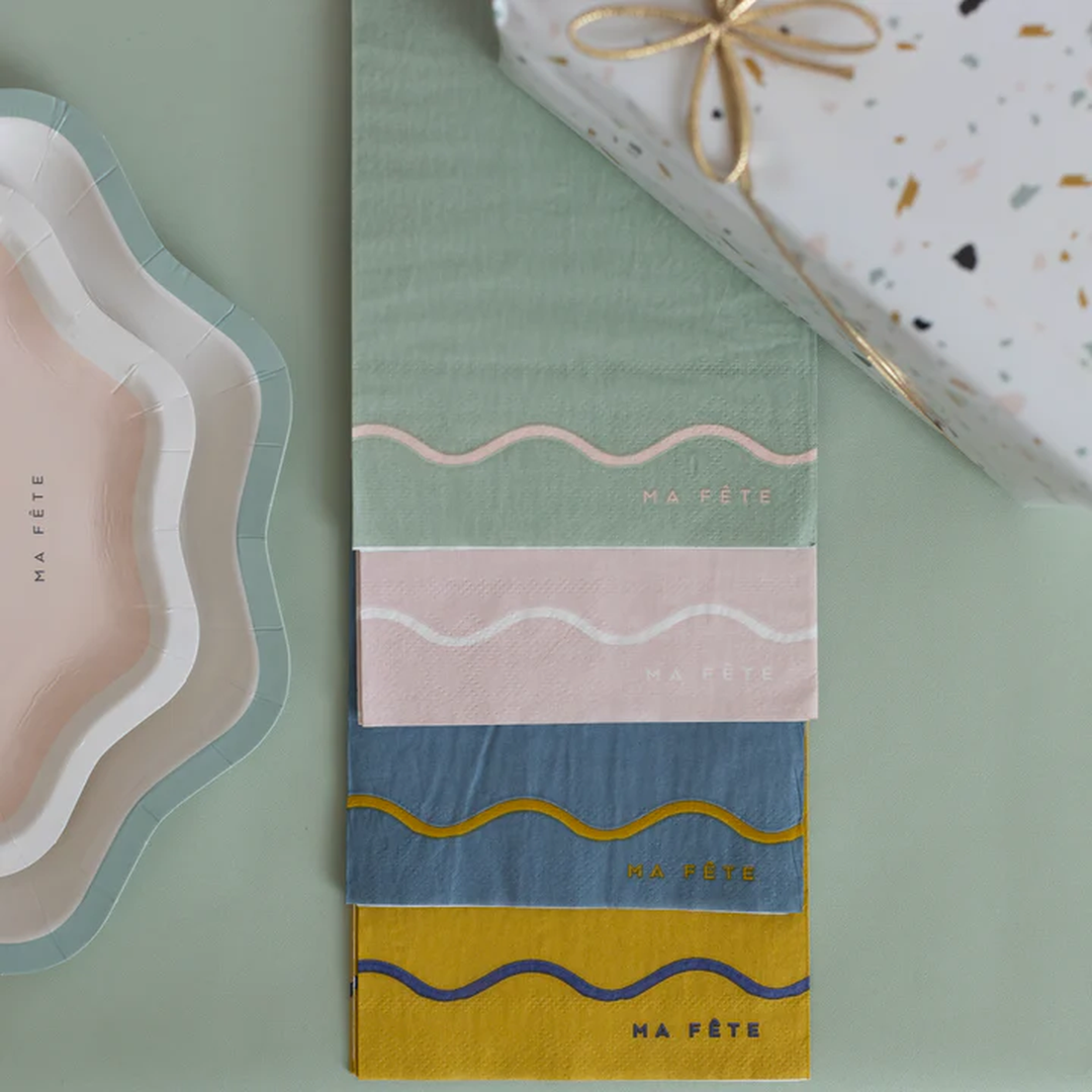 Ma Fete Signature Napkins - Set of 16