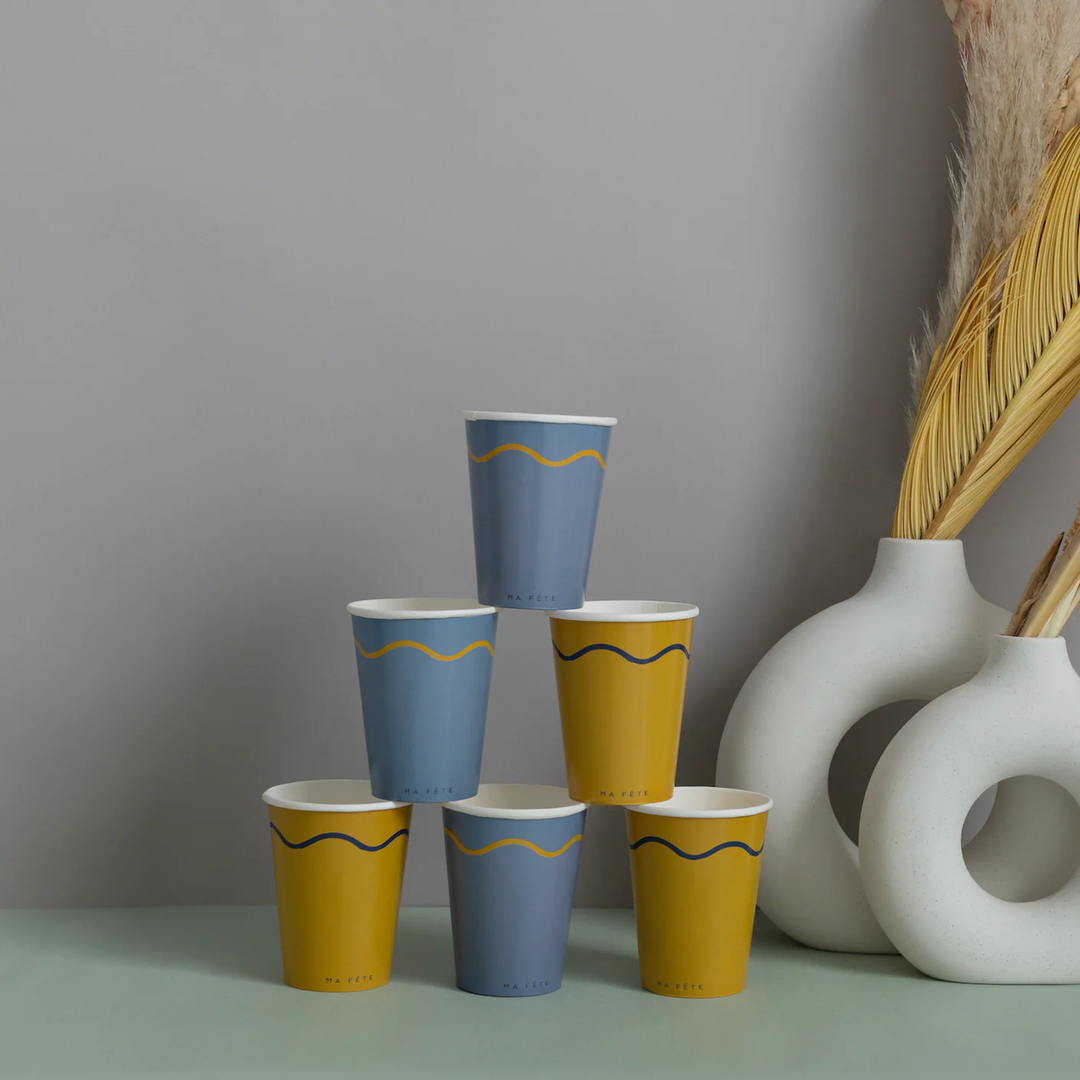 Ma Fete Signature Paper Cups - Set of 8