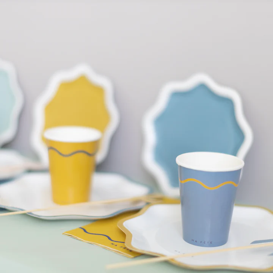 Ma Fete Signature Paper Cups - Set of 8