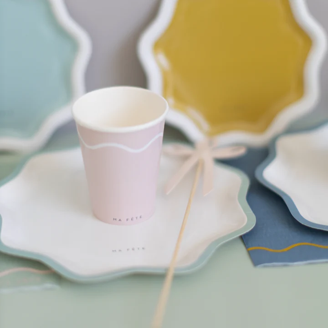 Ma Fete Signature Paper Cups - Set of 8