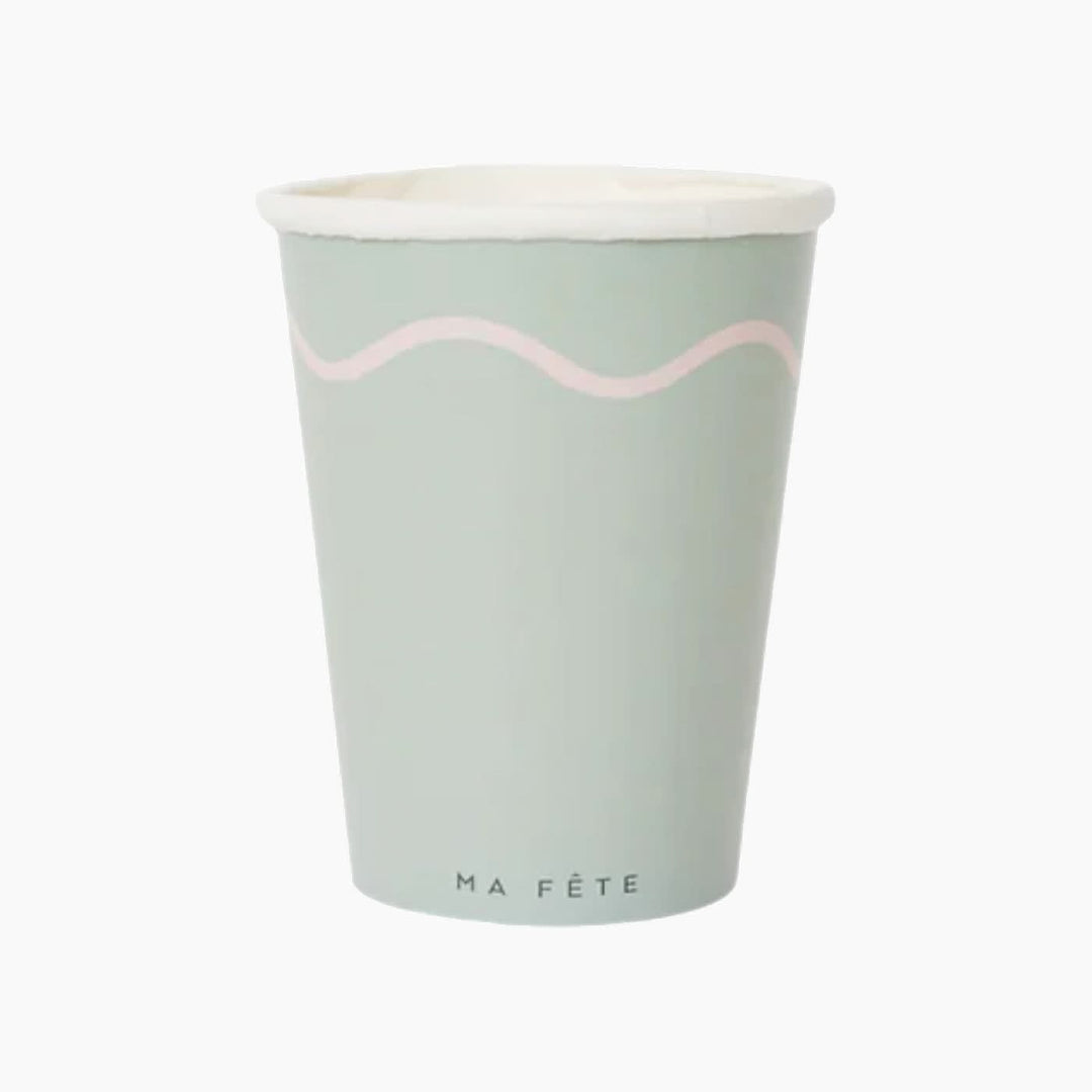 Ma Fete Signature Paper Cups - Set of 8
