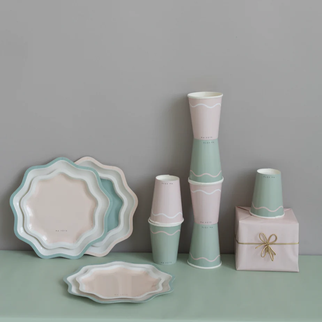 Ma Fete Signature Paper Cups - Set of 8