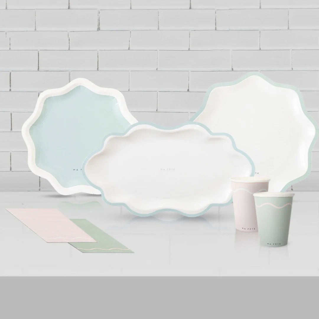 Ma Fete Signature Serving Plate -  Pack of 4