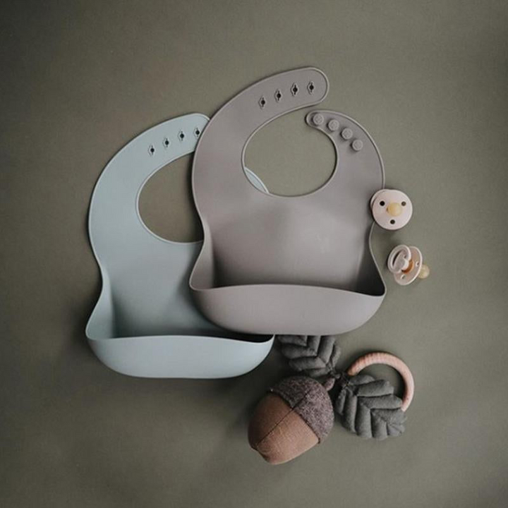 Mushie Silicone Baby Bib