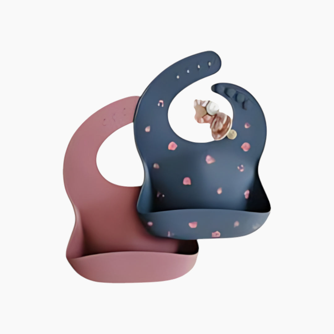 Mushie Silicone Baby Bib